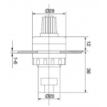 VR 1K 2W 220V LA42DWQ-22